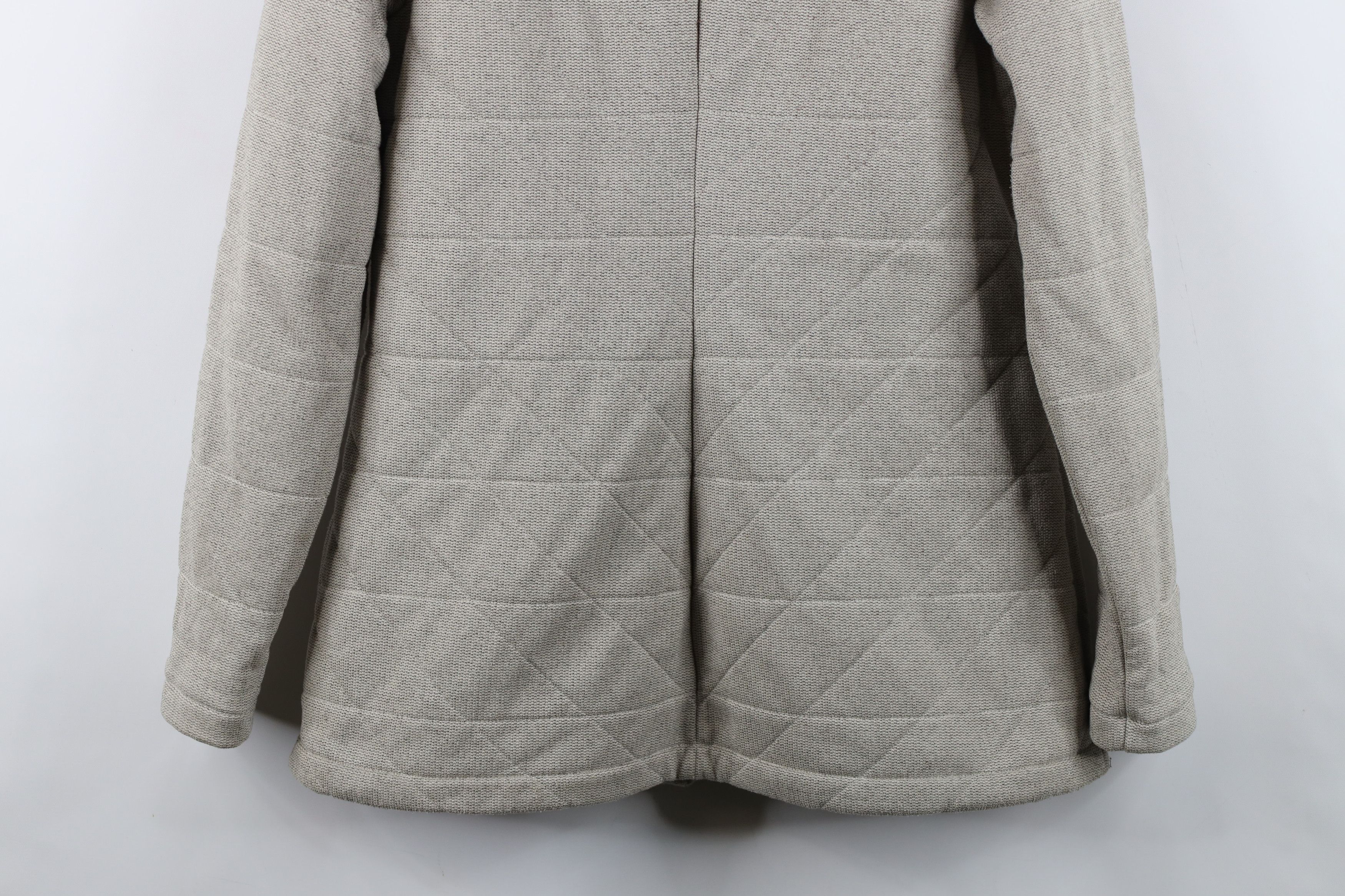 The North Face The North Face Spell Out Quilted Zip Fleece Jacket Beige Size L / US 10 / IT 46 - 15 Thumbnail
