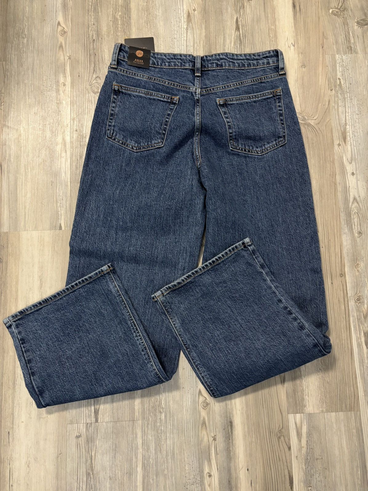 Other Just USA NWT High Rise Retro Straight Leg Jeans Full Length Size 29" - 2 Thumbnail