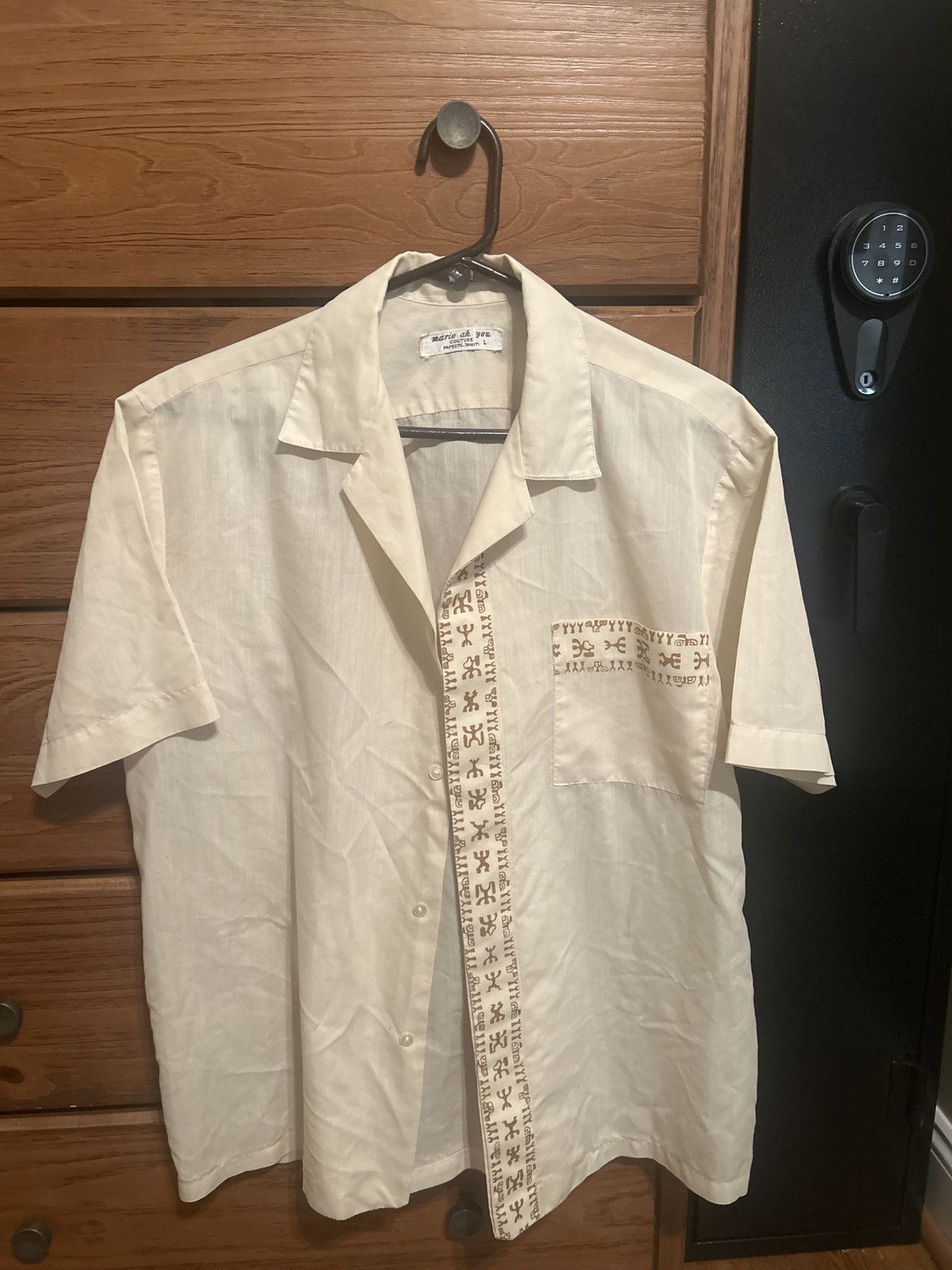 Vintage “marie ah you” vintage Tahiti shirt Size US L / EU 52-54 / 3 - 1 Preview