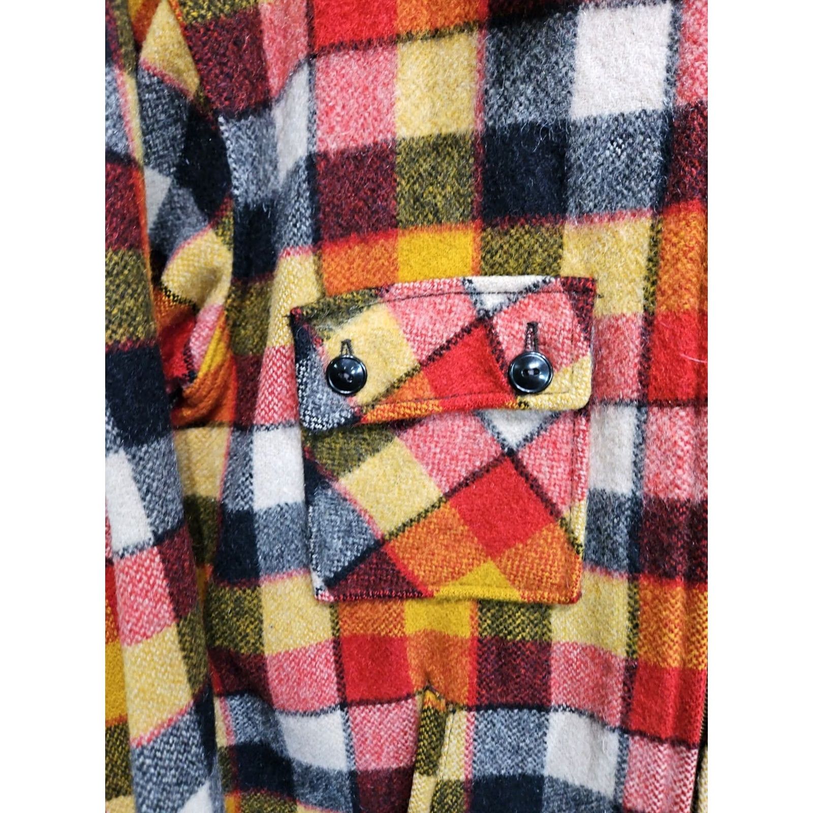 Vintage VINTAGE Bemidji Woolen Mills Full Zip USA Made Plaid Shirt Jacket Mens Large Size US L / EU 52-54 / 3 - 4 Thumbnail