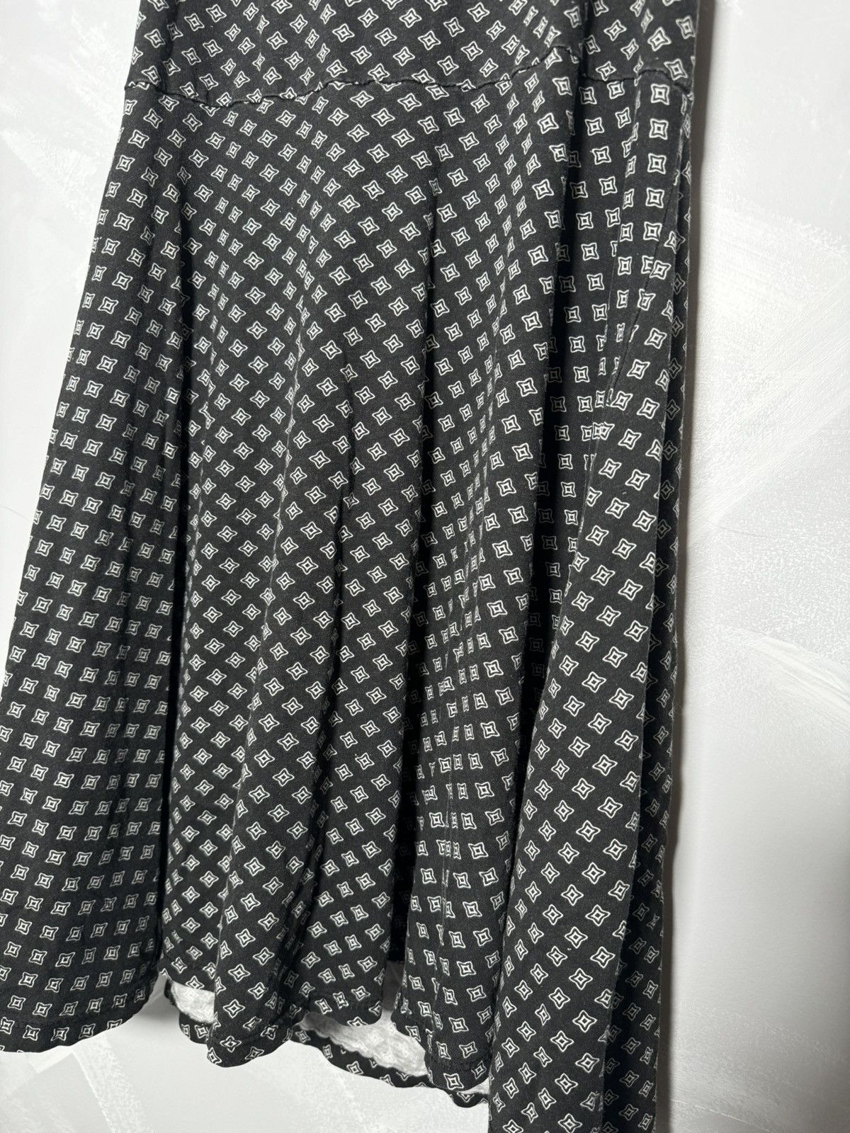 Vintage 2 Dye 4 Vintage Cotton Pattern Dress Thin Cottage Core Size S / US 4 / IT 40 - 5 Thumbnail