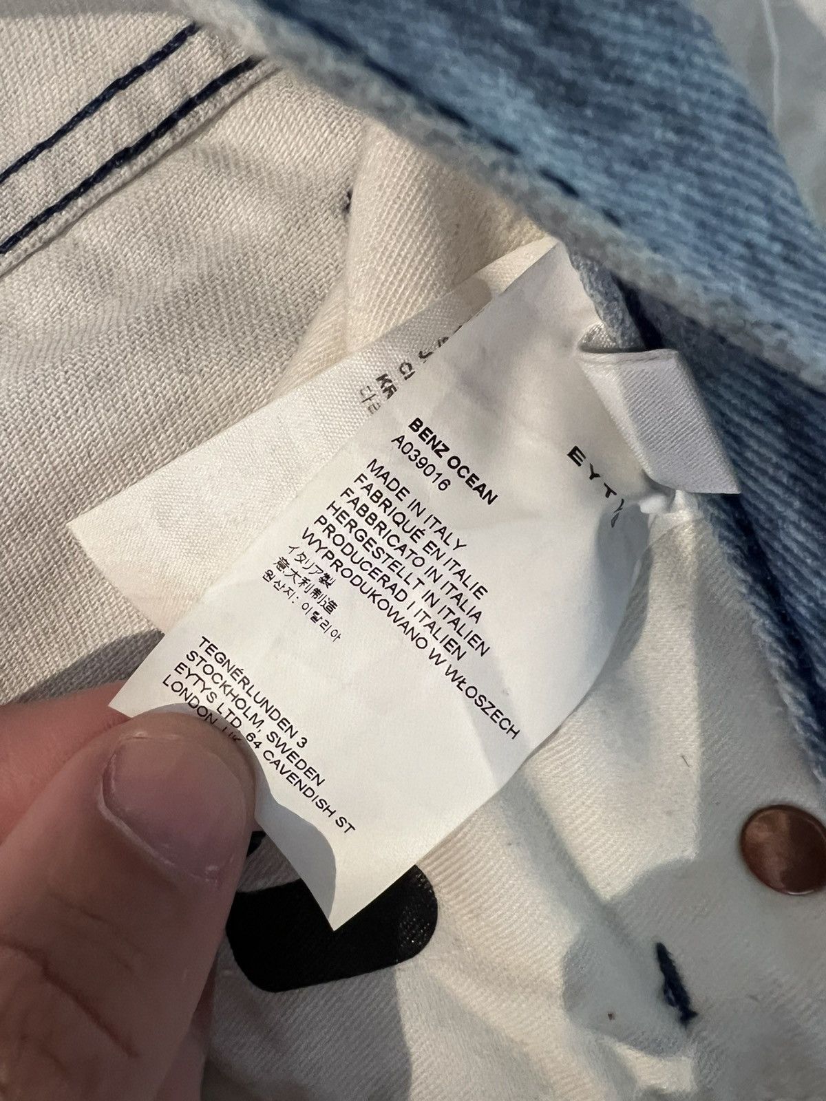 Eytys Eytys Ocean Pattern Jeans Size US 28 / EU 44 - 4 Thumbnail