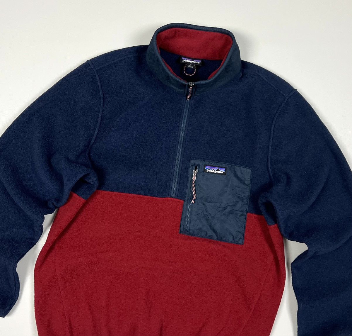 Patagonia Patagonia Microdini 1/2 Zip Fleece Pullover Wax Red Size M Size US M / EU 48-50 / 2 - 3 Thumbnail