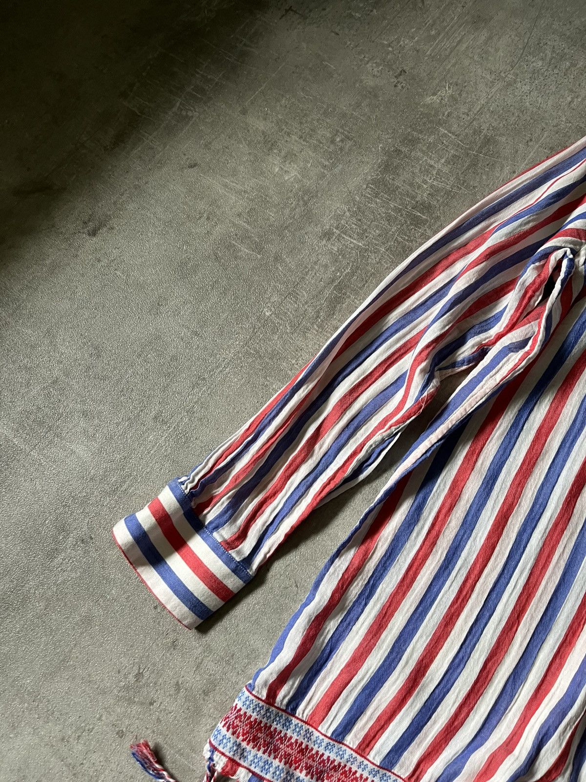 Loewe Loewe Paula’s striped shirt button up red blue white Size M / US 6-8 / IT 42-44 - 4 Thumbnail