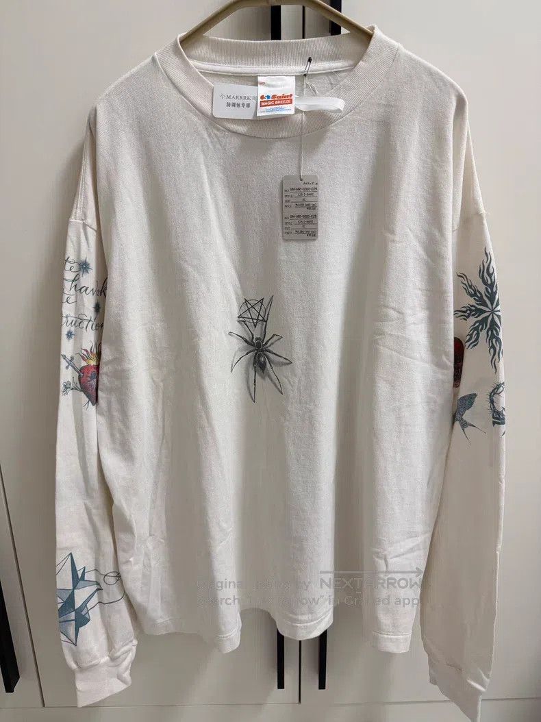 Saint Michael Brand New Saint Michael Oreo Longsleeve | Grailed