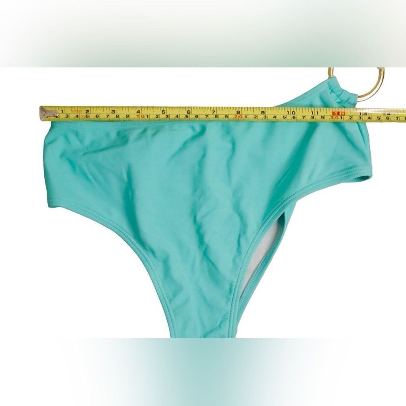 Shein Shein Blue Green 2 Tone 1pc Swimsuit MEDIUM Sexy Pastel Size M / US 6-8 / IT 42-44 - 9 Thumbnail