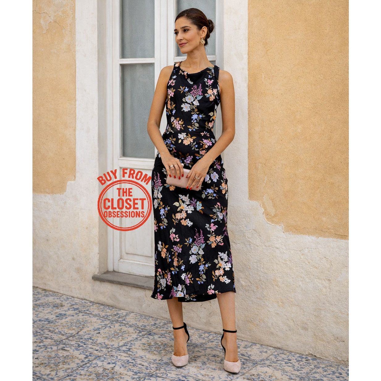 rails black midi dress Rails