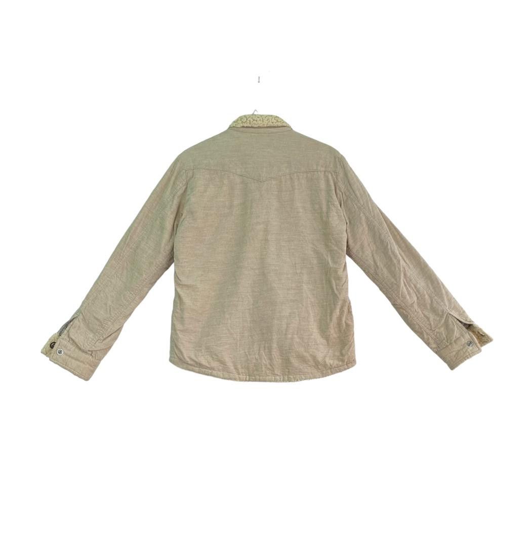 HOLLYWOOD RANCH MARKET H.R Market under Blue Blue shearling lined trucket jacket Size M / US 6-8 / IT 42-44 - 4 Thumbnail