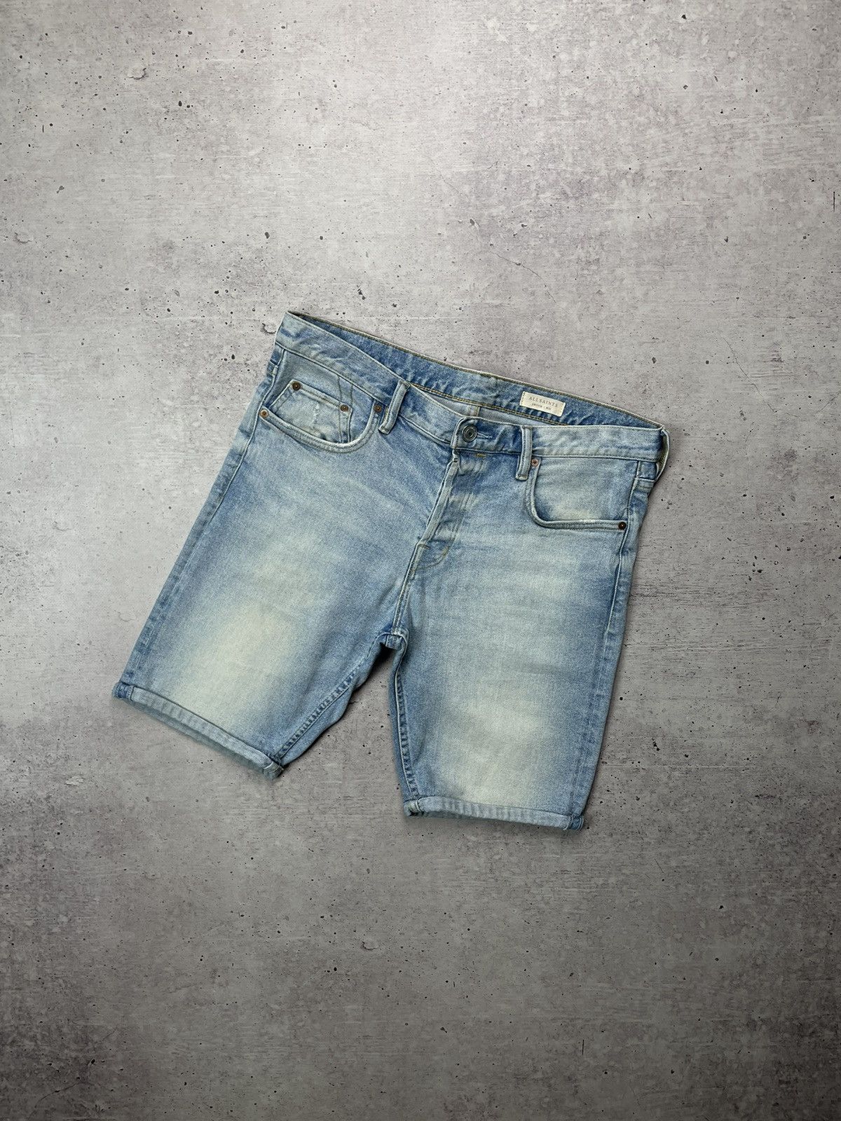 Allsaints Allsaints Switch Denim Shorts W32 Size US 32 / EU 48 - 1 Thumbnail