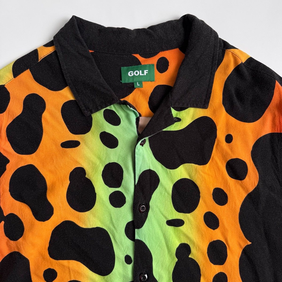 Golf Wang GOLF WANG FROG SKIN BUTTON UP Size US L / EU 52-54 / 3 - 3 Thumbnail