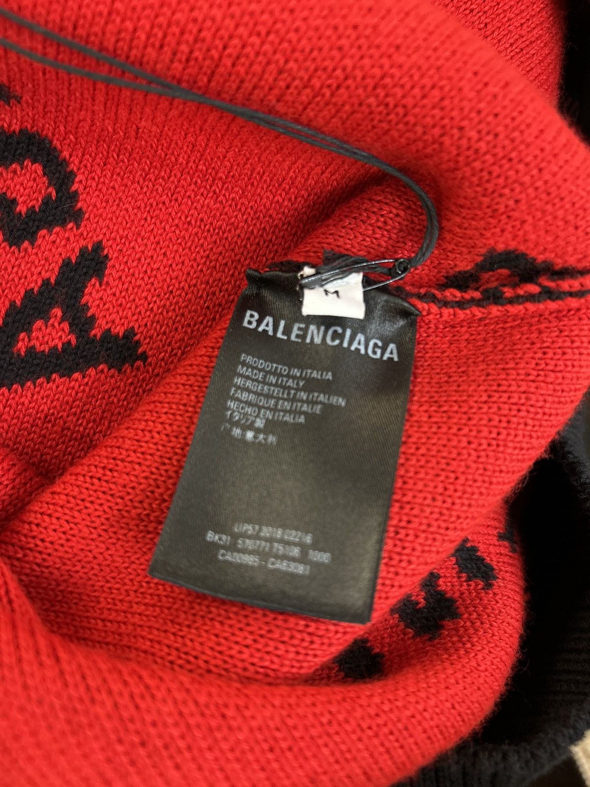 Balenciaga Logo Sweater