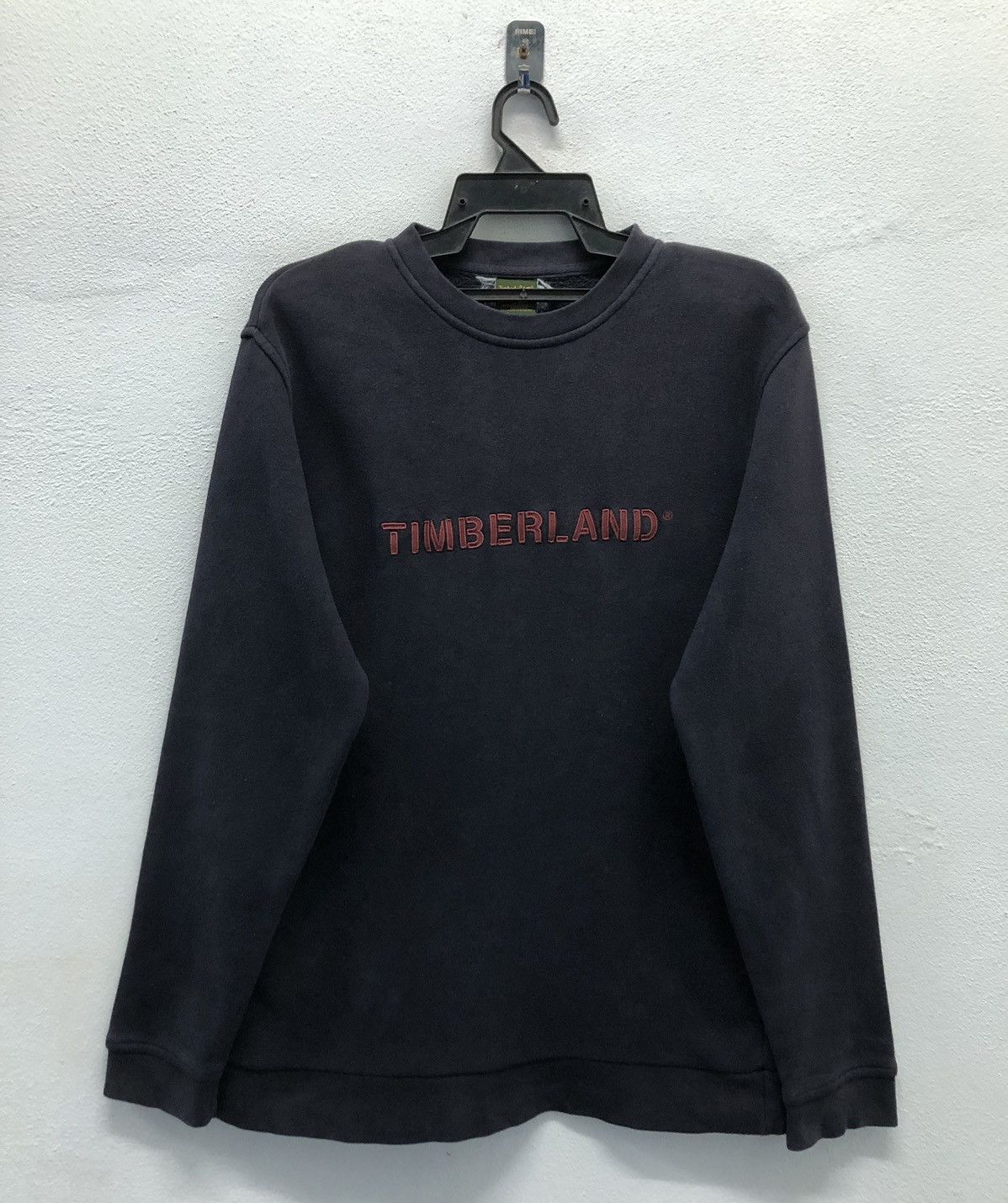 Timberland Vintage Timberland Navy Blue Sweatshir Size S Made in Turkey Size US S / EU 44-46 / 1 - 1 Thumbnail
