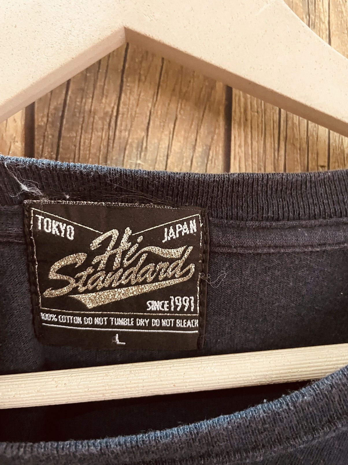 Band Tees × Vintage Vintage 90s Hi-Standard T Shirt Punk Rock Size US L / EU 52-54 / 3 - 5 Thumbnail