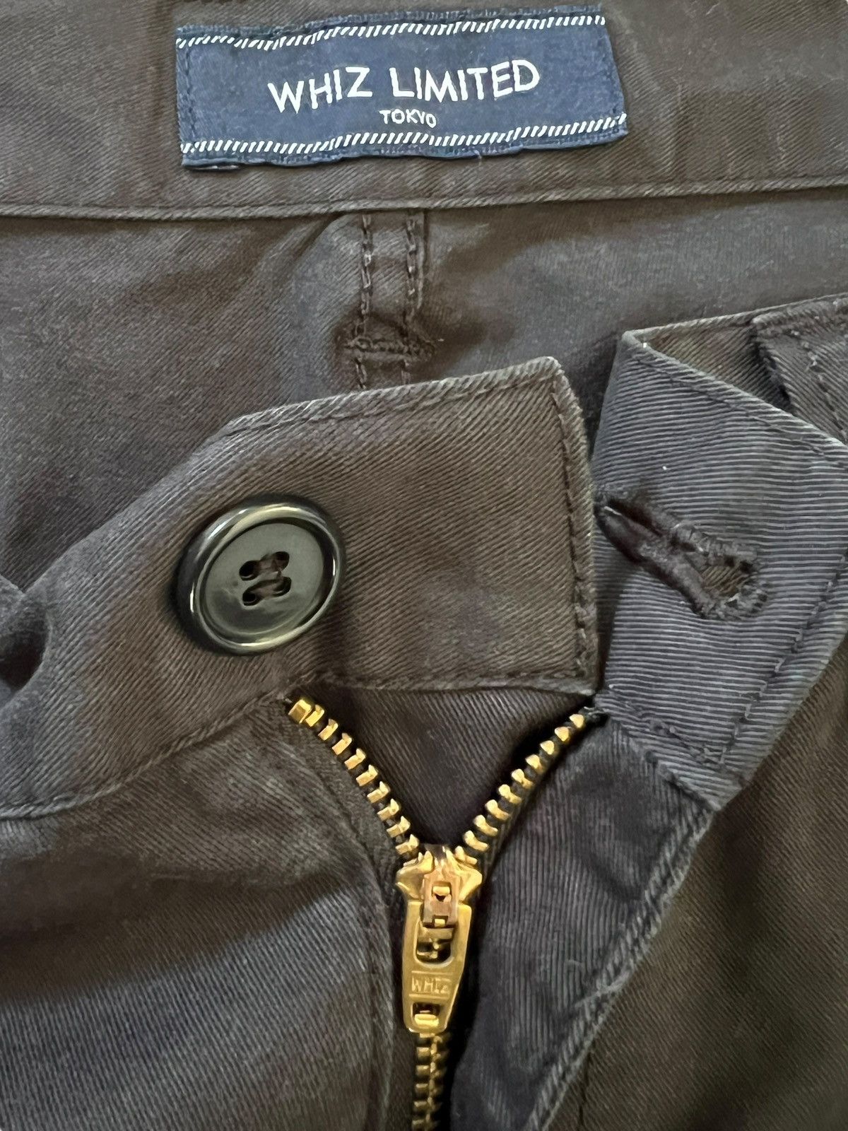 Japanese Brand × WHIZ LIMITED AW14 Whiz Limited Patchwork Cropped Trousers Undercover Size US 33 - 11 Thumbnail
