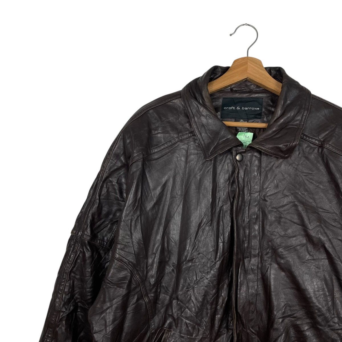 Croft & Barrow Croft & Barrow Leather Jacket Size US XL / EU 56 / 4 - 6 Thumbnail