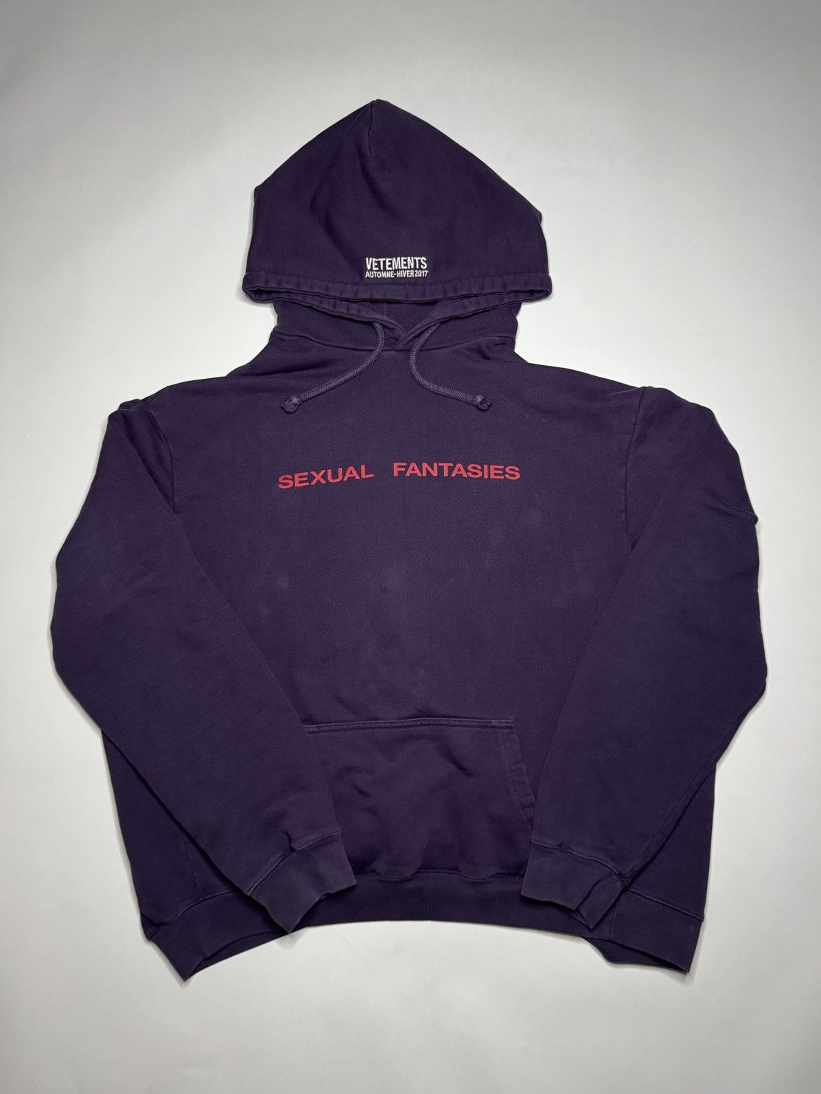 【絶品】 Vetements Vetements Sexual Grailed | Hoodie Fantasies トップス