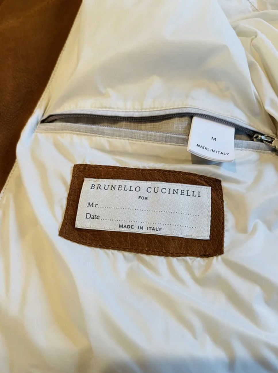 Brunello Cucinelli Suede vest with goose down padding Size US M / EU 48-50 / 2 - 5 Thumbnail