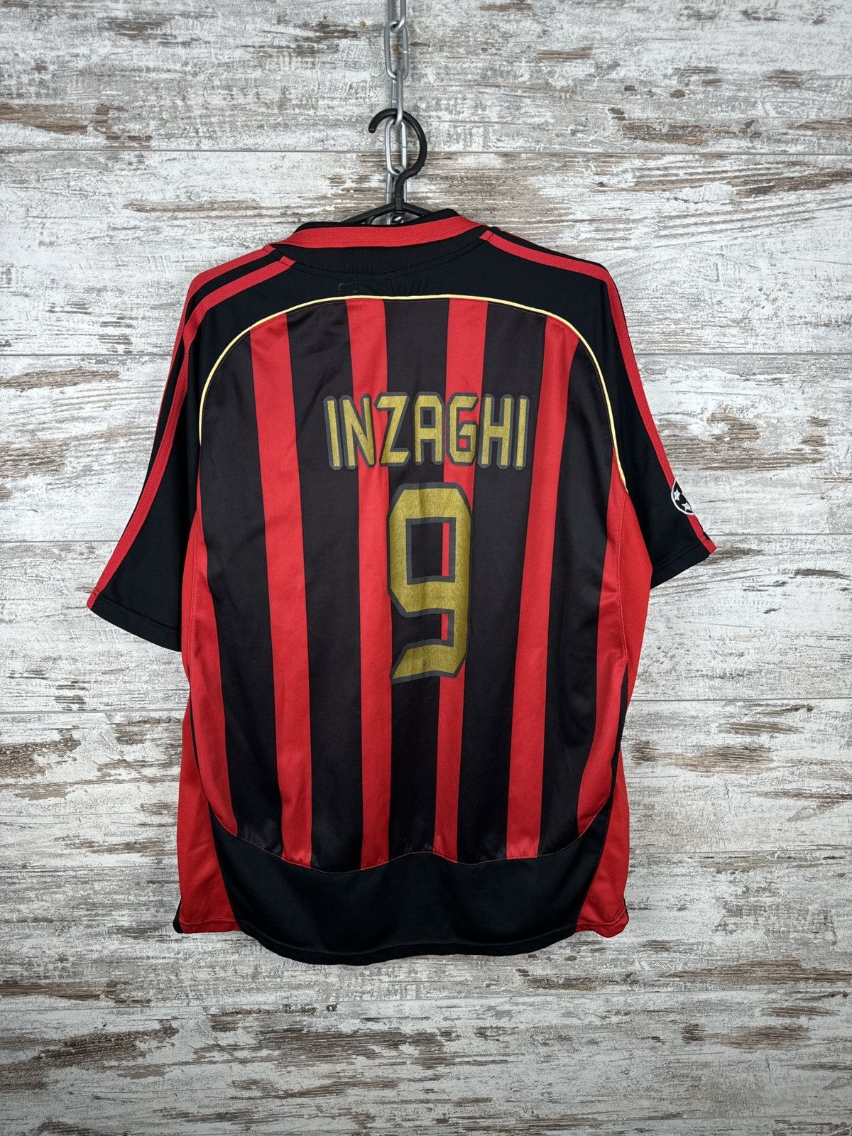Other Mens Vintage AC Milan T-shirt soccer jersey tee blokecore Size US L / EU 52-54 / 3 - 9 Thumbnail