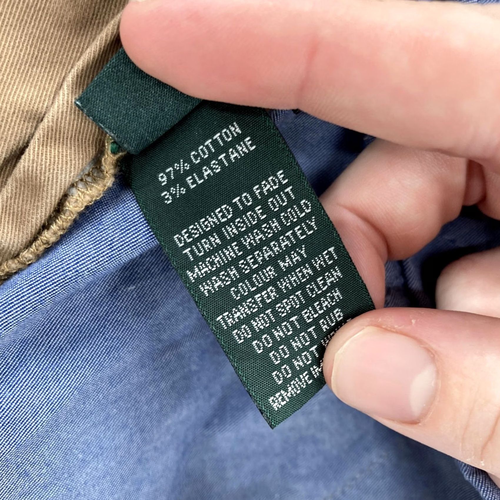 Rodd & Gunn Rodd & Gunn Mens Pants Chino Stretch Flat Front Twill Custom Fit 38L Brown Khaki Size US 38 / EU 54 - 7 Thumbnail