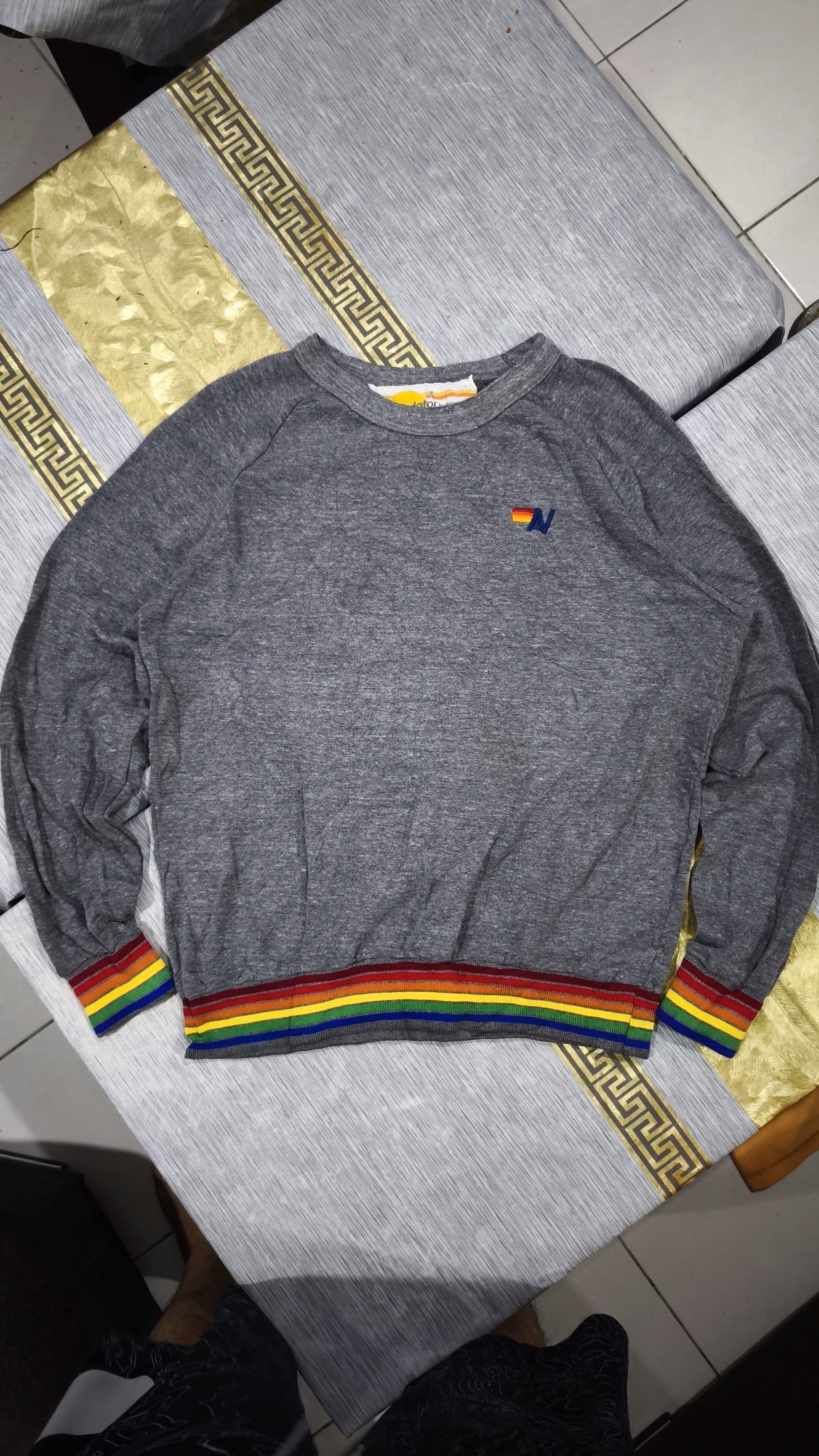 Aviator Nation Aviator Nation Gray Crewneck Sweater Size S Size S / US 4 / IT 40 - 1 Thumbnail