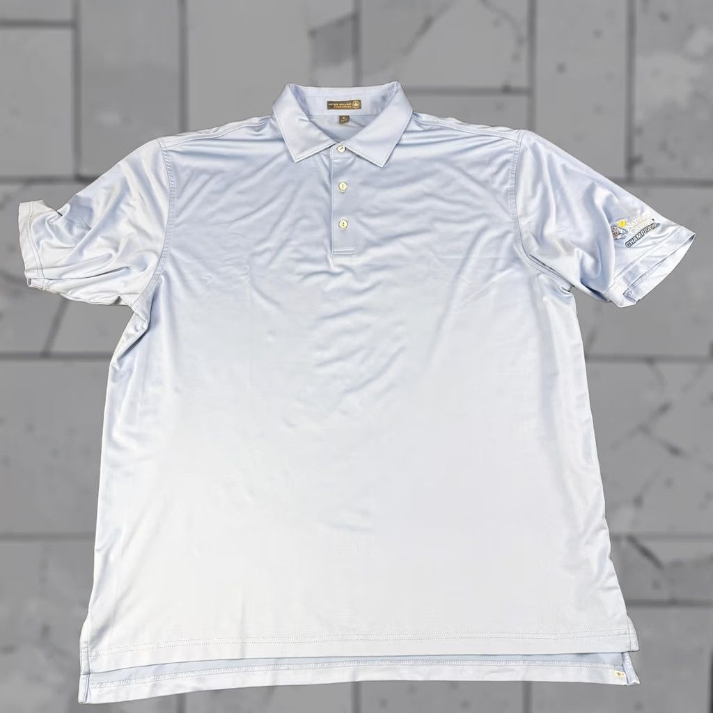 Peter Millar Peter Millar Polo Shirt Mens XL Blue Golf Summer Comfort Nationwide Childrens Size US XL / EU 56 / 4 - 1 Thumbnail