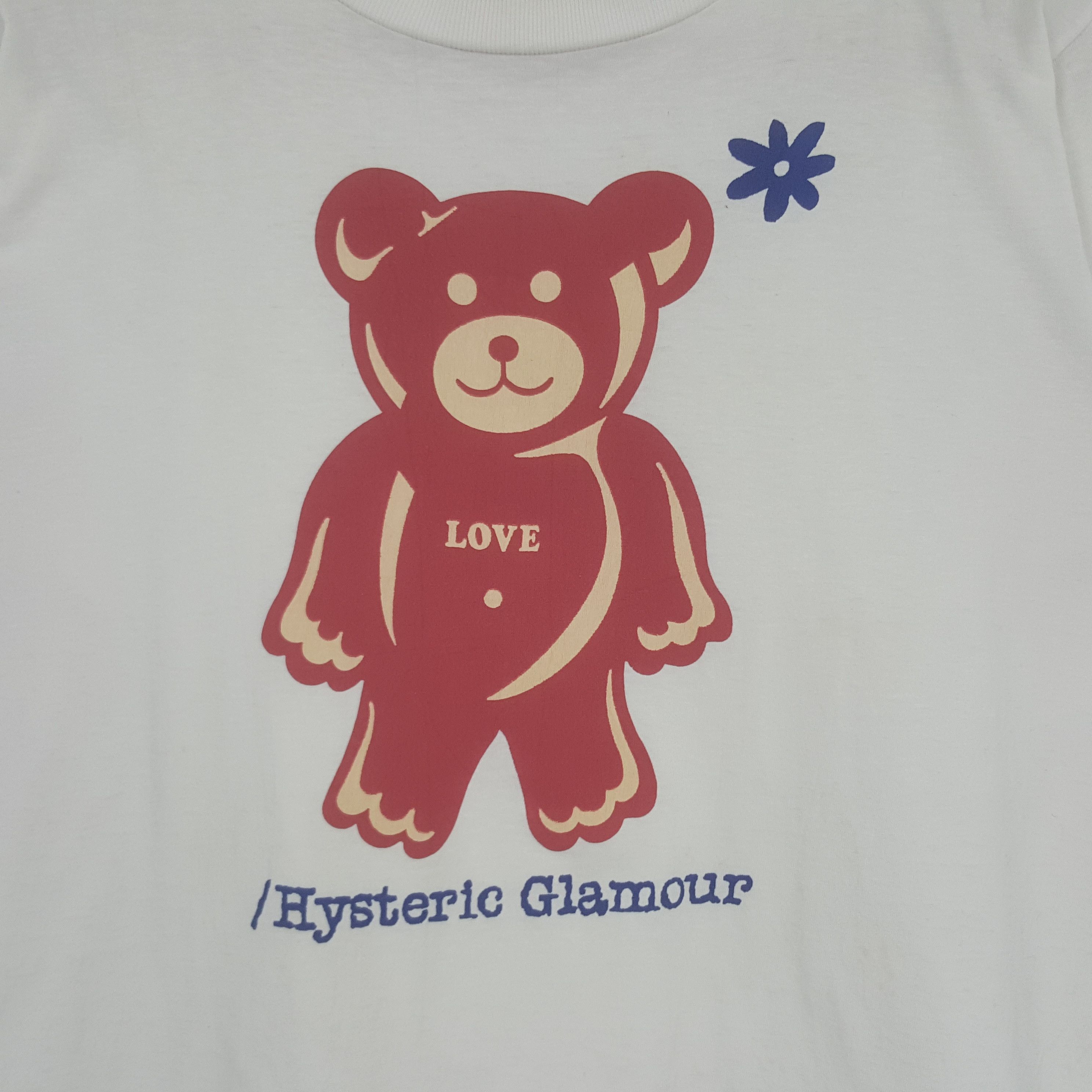 Hysteric Glamour × Japanese Brand × Vintage Vintage Hysteric Glamour Japanese Brand Bear Art Tshirt Size US L / EU 52-54 / 3 - 2 Thumbnail