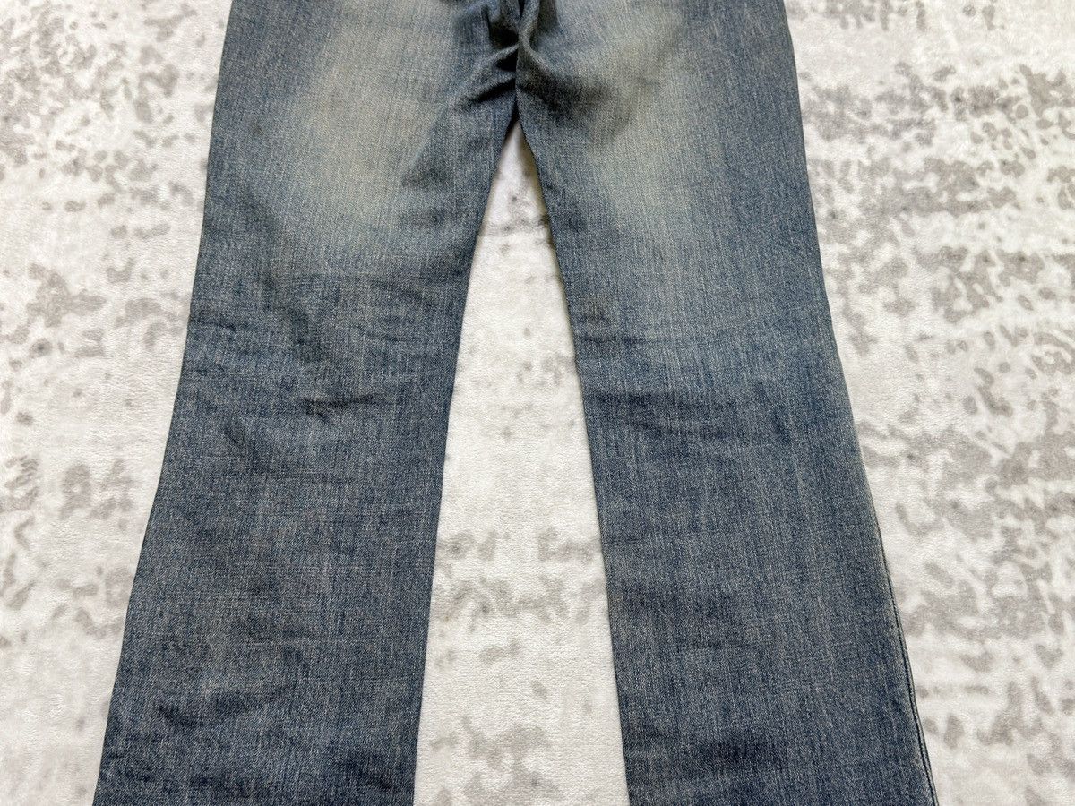 Schlussel Schlussel Distressed Snake Patch Y2K Grunge Denim Jeans Size US 29 - 13 Thumbnail
