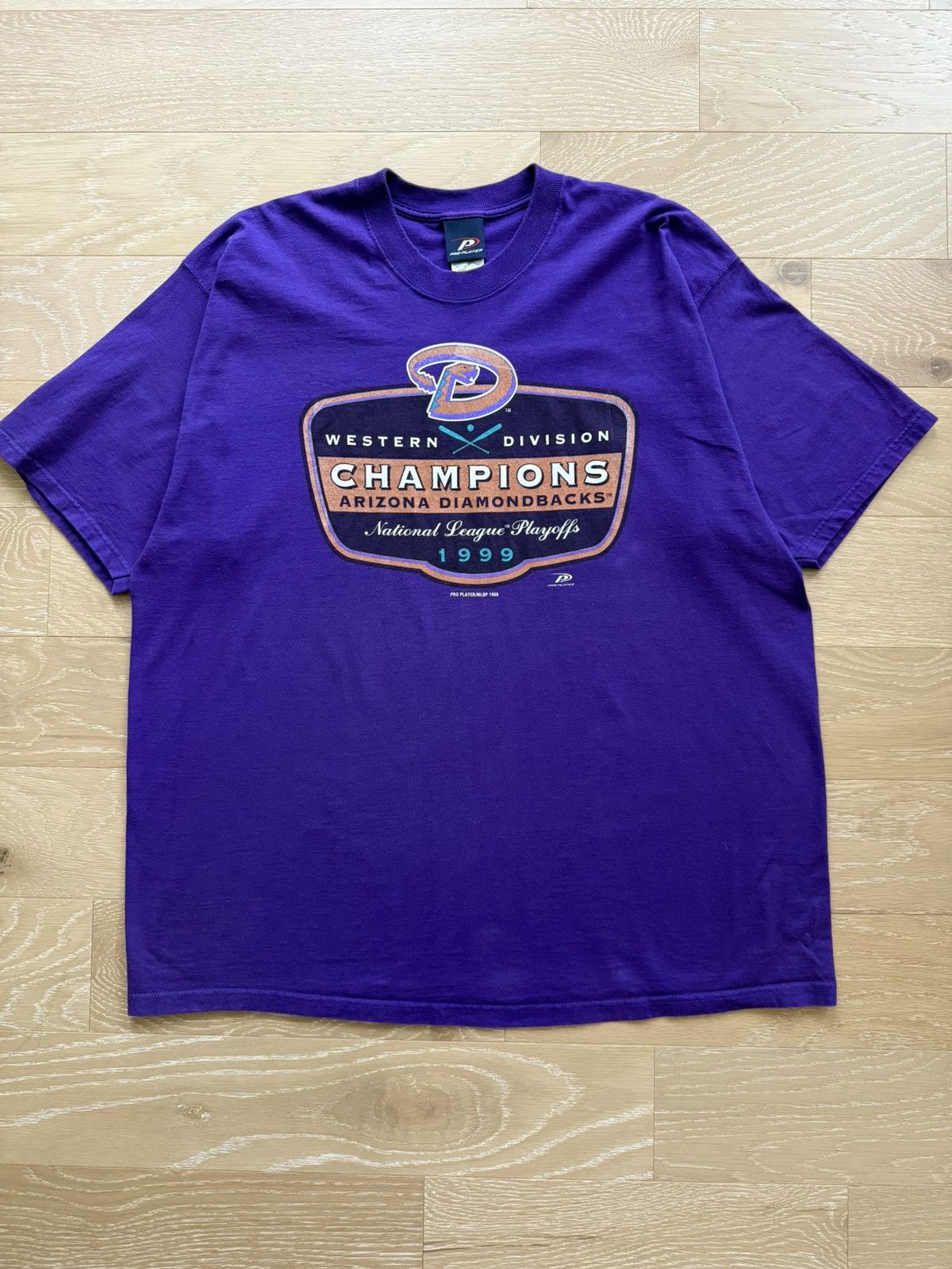 Pro Player 1999 Arizona Diamondbacks MLB NL Playoff Champions Shirt Size US XXL / EU 58 / 5 - 1 Thumbnail
