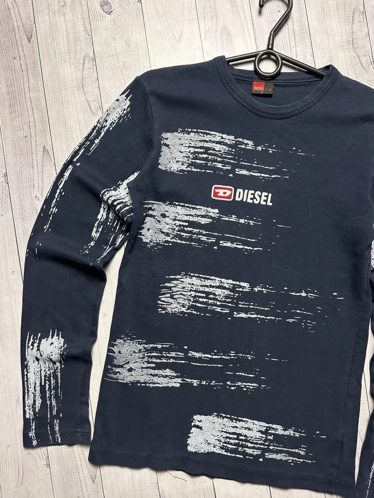 Diesel Vintage diesel long sleeve central logo Avant Garde S logo Size US S / EU 44-46 / 1 - 2 Thumbnail