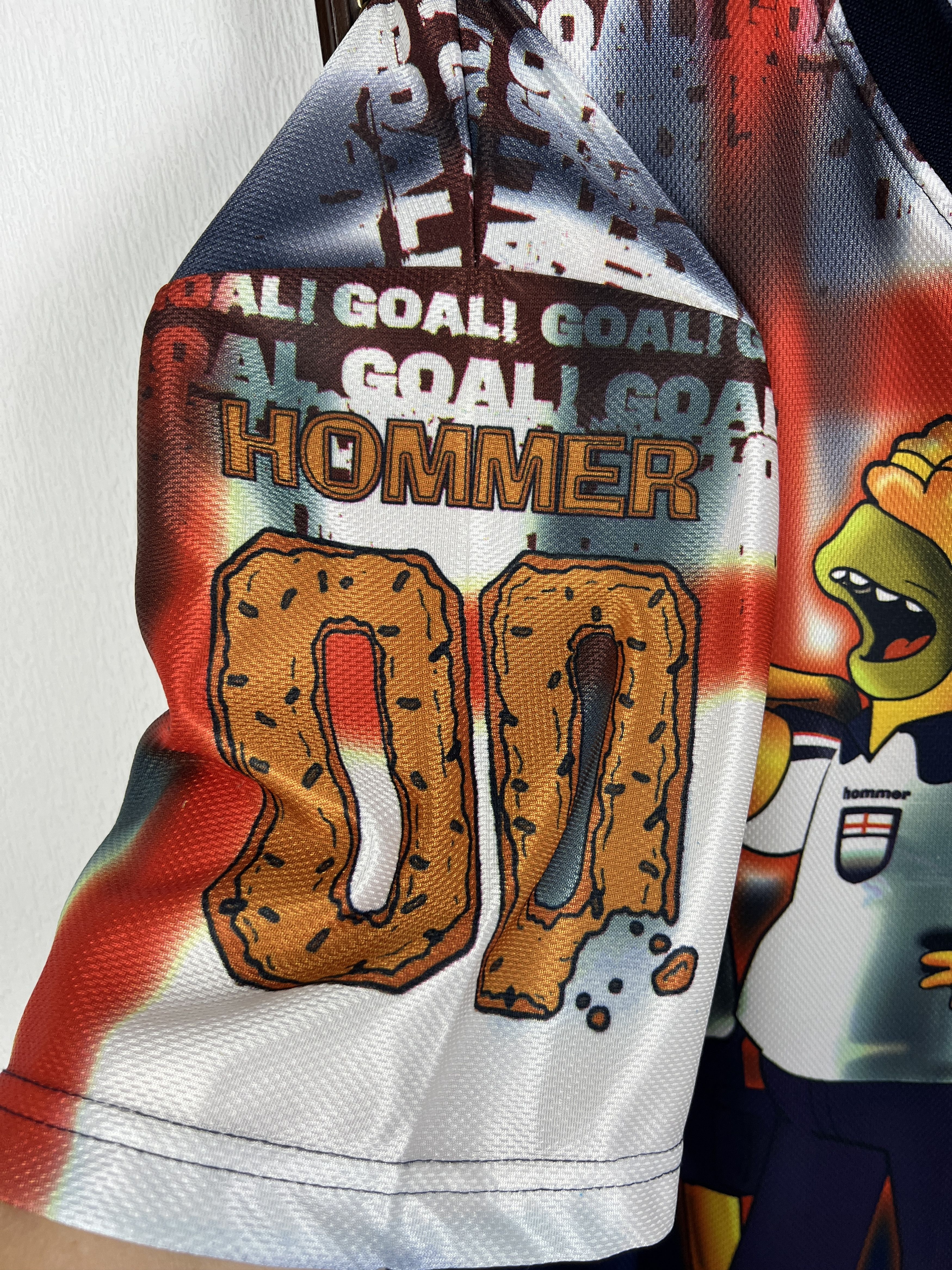 The Simpsons The Simpsons Homer Bart England Football Shirt Jersey Trikot Size US XXL / EU 58 / 5 - 5 Thumbnail
