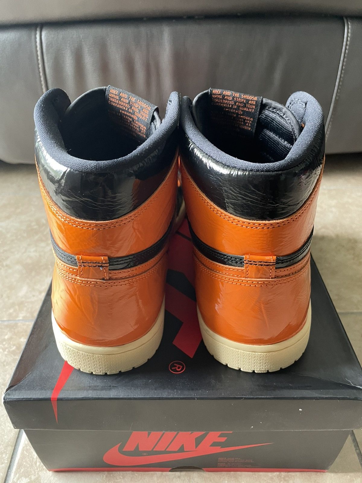 Jordan Brand AIR JORDAN 1 RETRO HIGH OG/ SHATTERED BACKBOARD 3.0 Size US 10.5 / EU 43-44 - 4 Thumbnail
