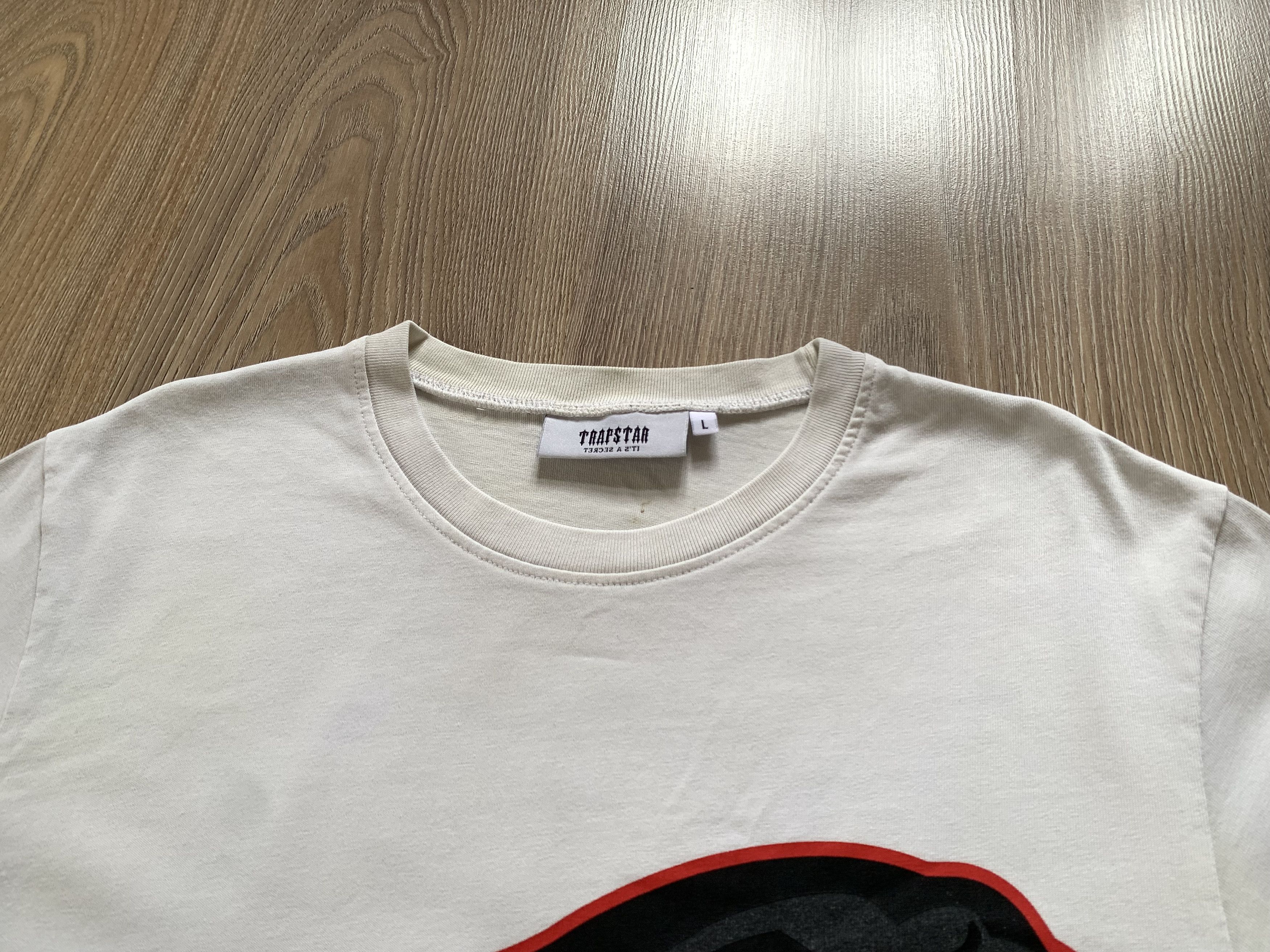 Trapstar London × Vintage Trapstar White Printed Vintage T Shirt Size US L / EU 52-54 / 3 - 5 Thumbnail
