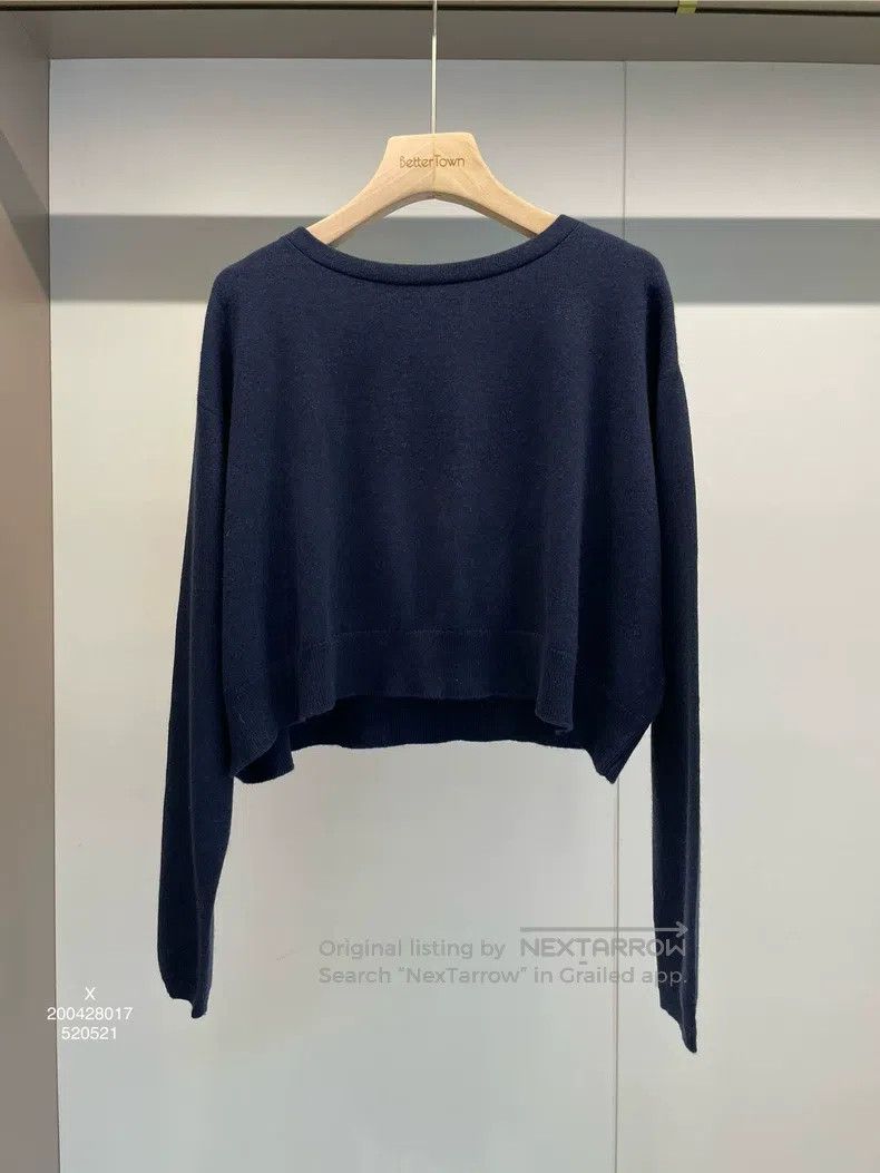 Brunello Cucinelli Brunello Cucinelli Black Cashmere Sweater Size M / US 6-8 / IT 42-44 - 1 Thumbnail