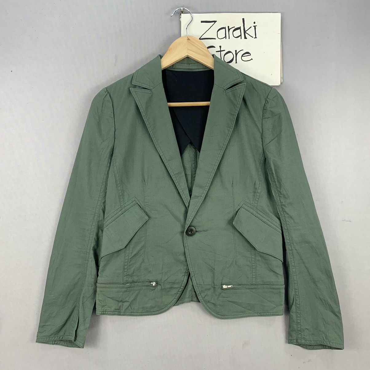 Issey Miyake Vintage Zucca Issey Miyake Tactical Blazer Coat Jacket Size XS / US 0-2 / IT 36-38 - 1 Thumbnail