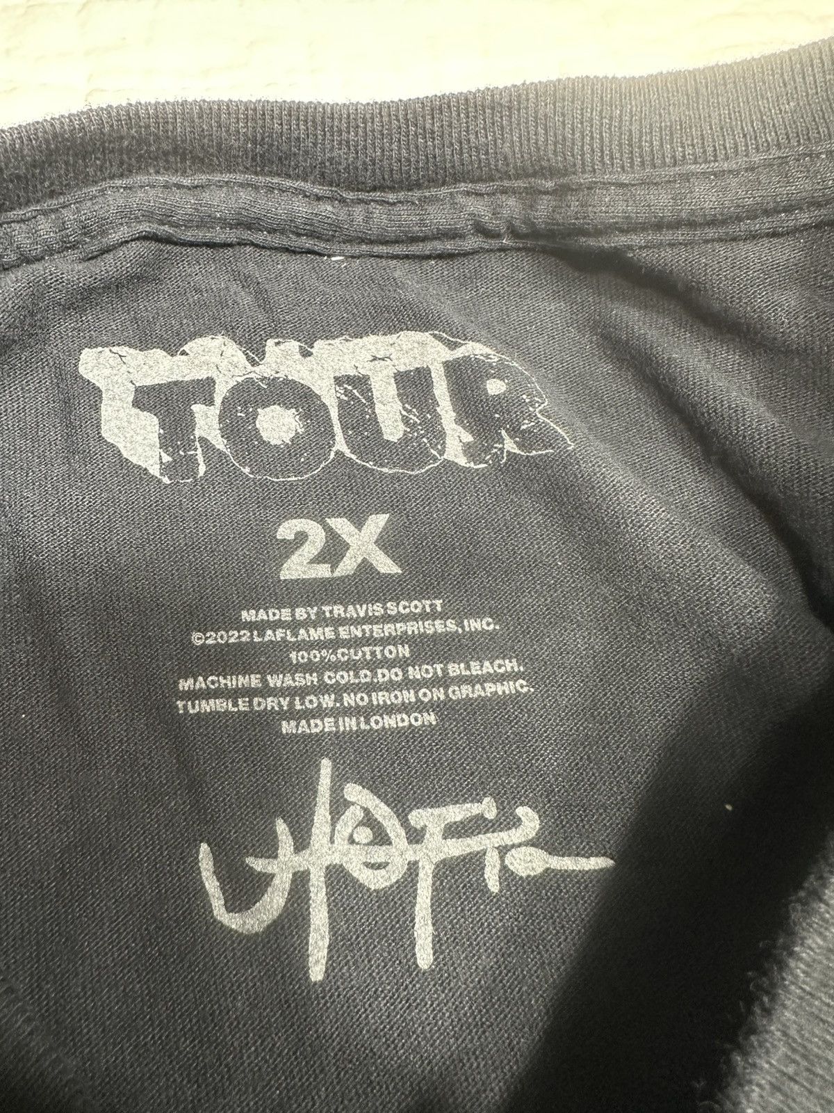 Travis Scott Travis Scott MetLife New York Exclusive Sound Tee/2XL Size US XXL / EU 58 / 5 - 4 Thumbnail