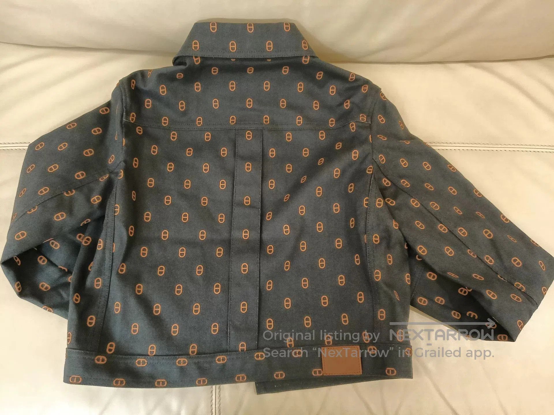 Hermes Hermes Cotton Print Denim Jacket. Size US M / EU 48-50 / 2 - 2 Thumbnail