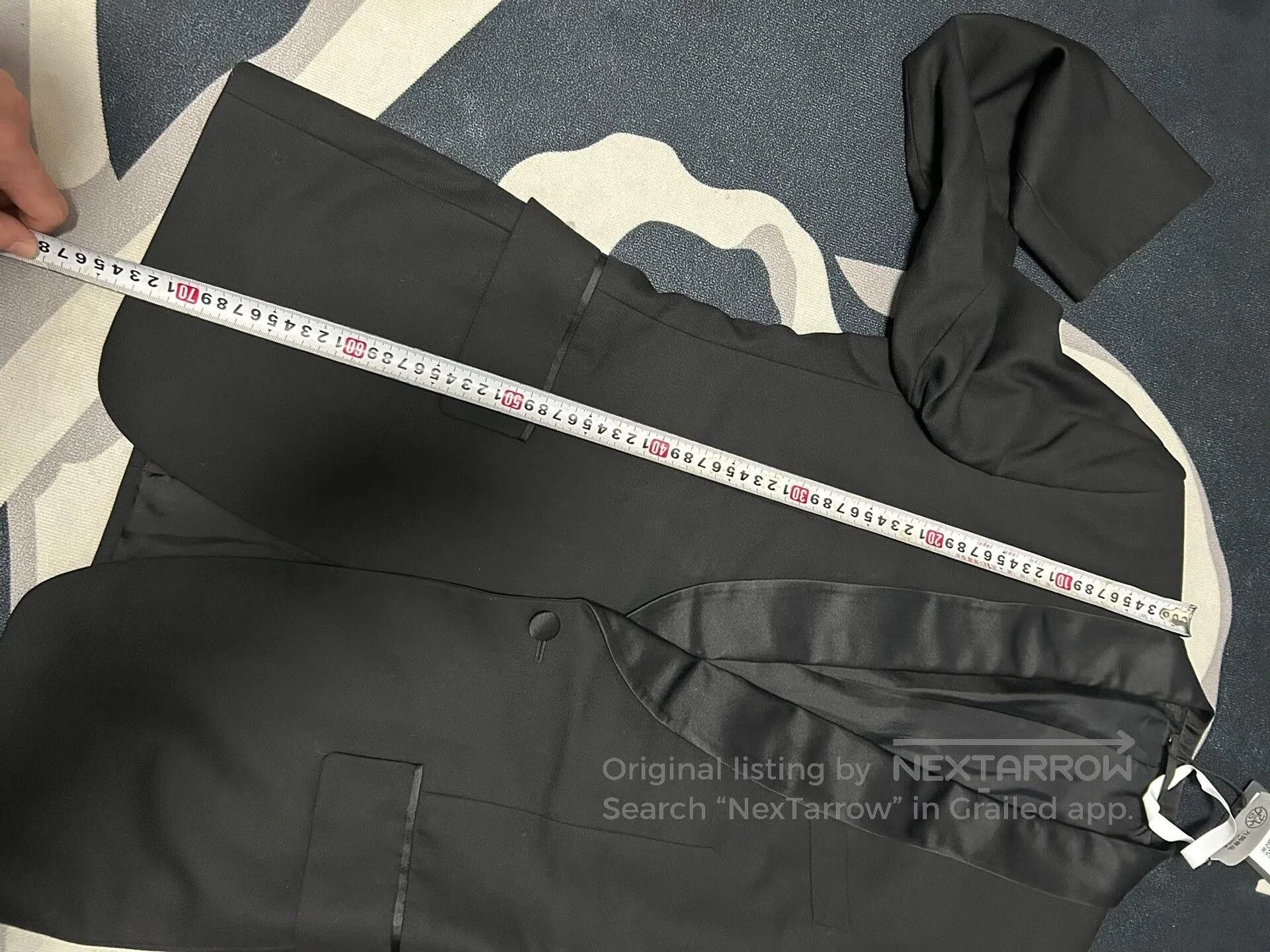 Yves Saint Laurent Saint Laurent Black Smoking Jacket. Size US S / EU 44-46 / 1 - 6 Thumbnail