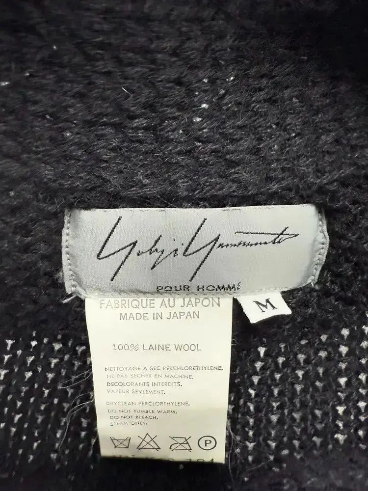Yohji Yamamoto Yohji Yamamoto Pour Homme Knitwear Coat-2505 Size US M / EU 48-50 / 2 - 5 Thumbnail