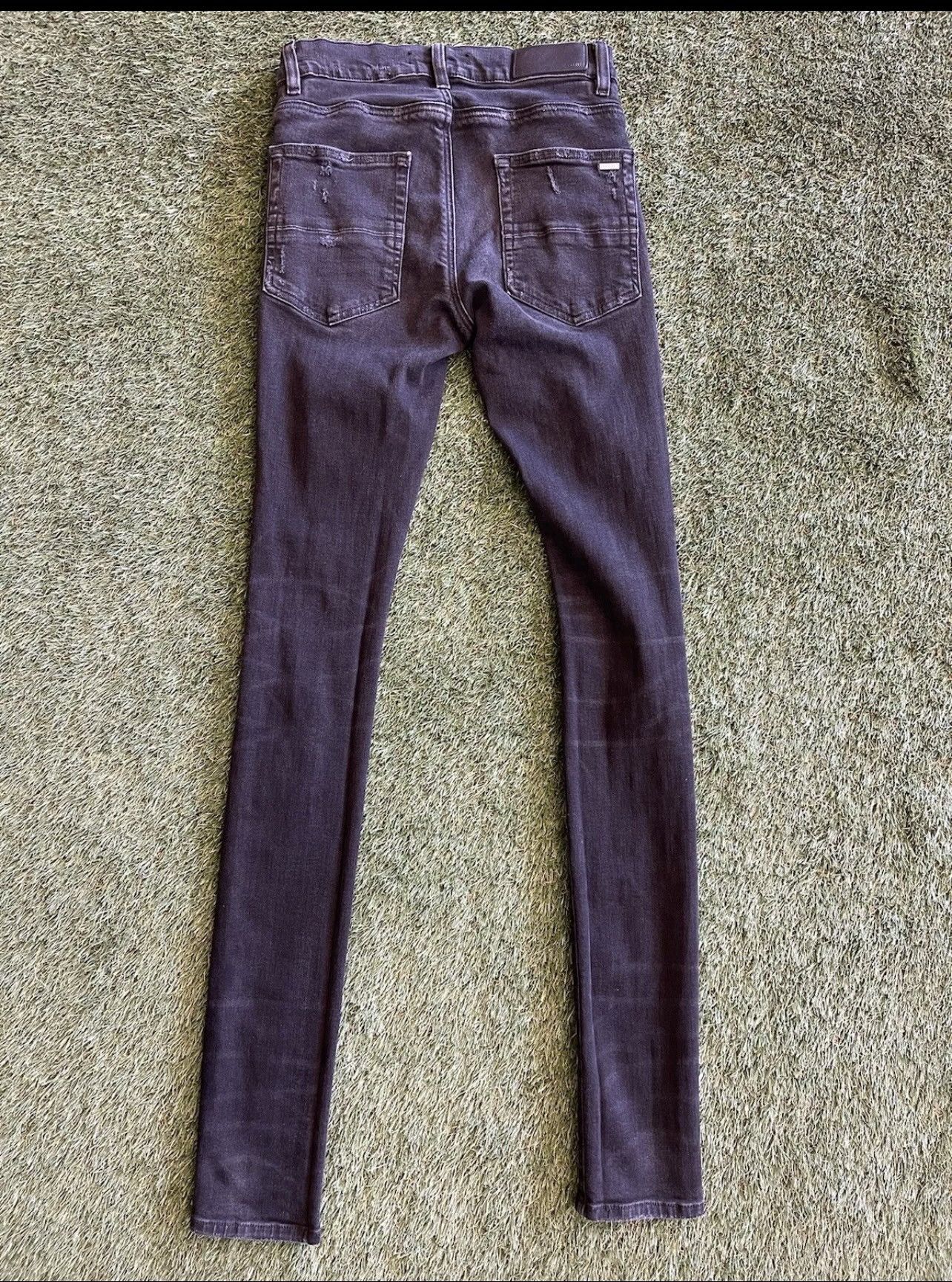 Amiri Size 28 - Amiri Jeans Distressed Hawaiian Patch Black Size US 28 / EU 44 - 5 Thumbnail