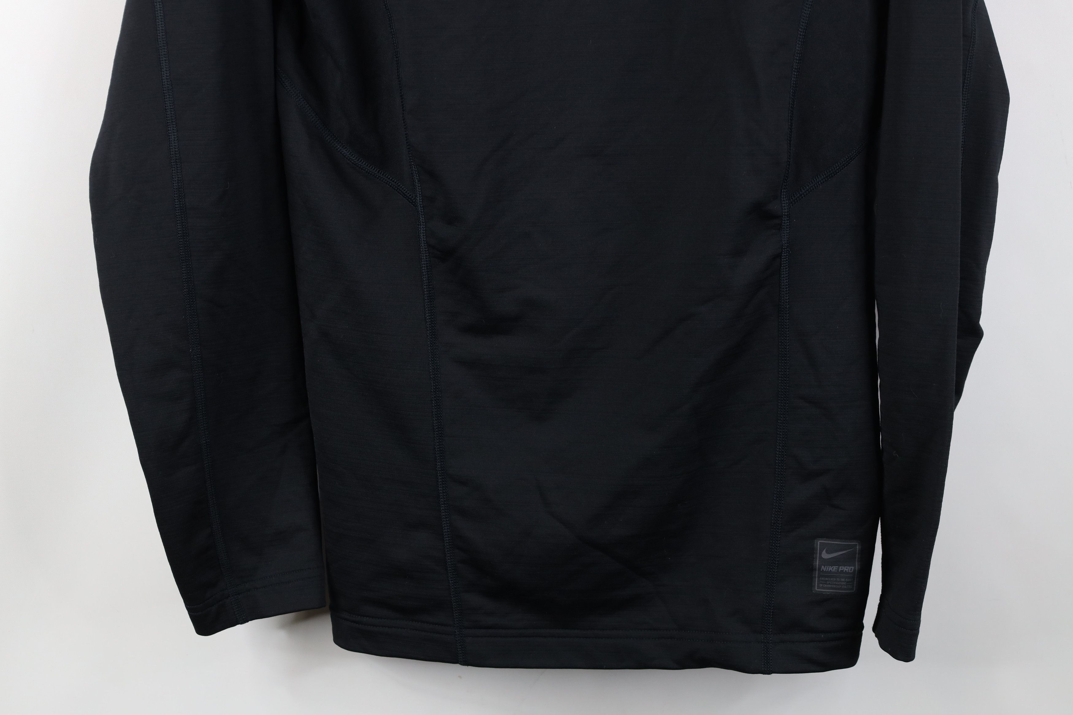 Nike Nike Pro Hyperwarm Fitted Fleece Lined Training T-Shirt Size US S / EU 44-46 / 1 - 3 Thumbnail