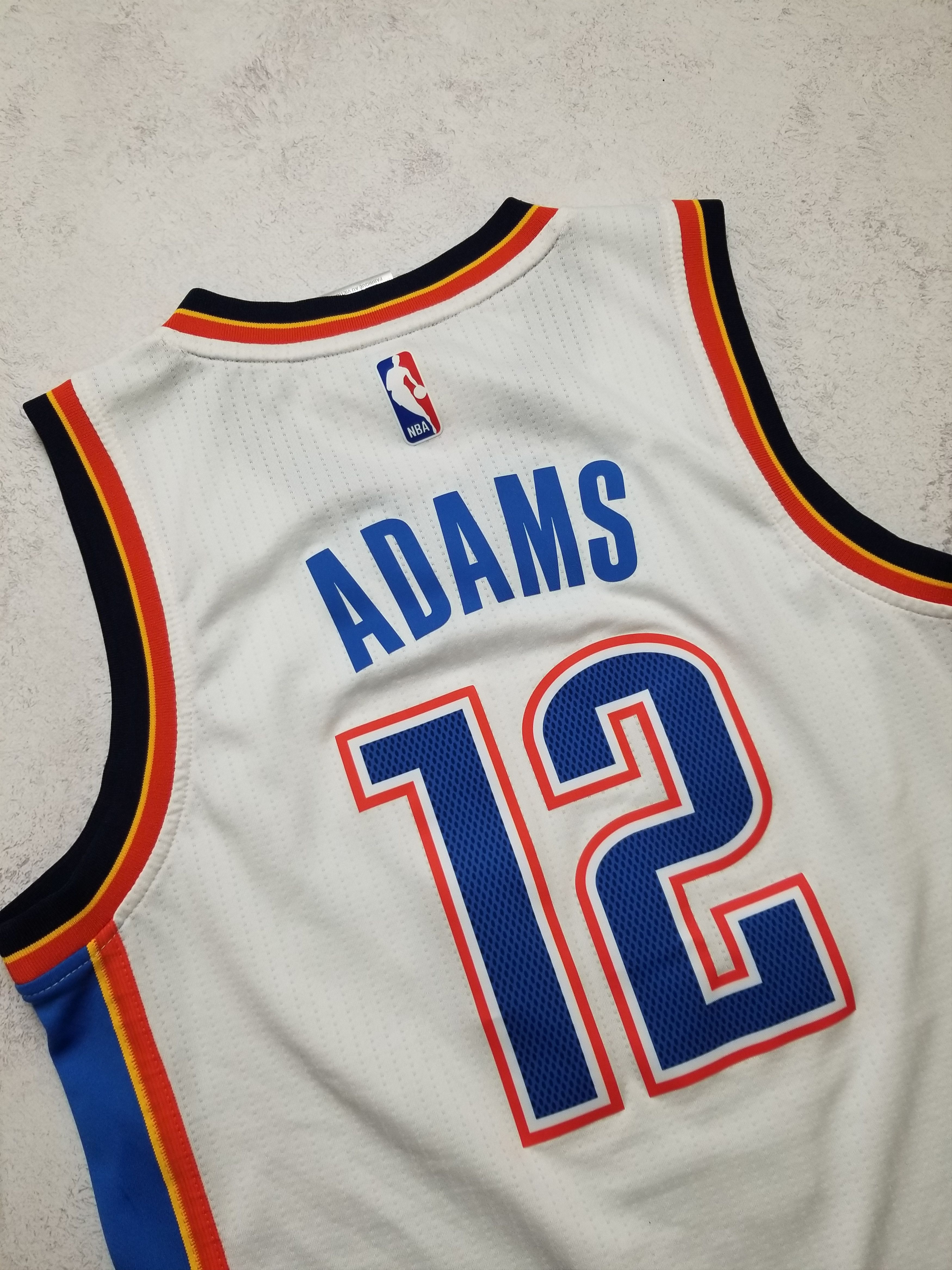 Adidas Adidas NBA Oklahoma City Thunder #12 Steven Adams NBA Jersey Size US S / EU 44-46 / 1 - 7 Thumbnail