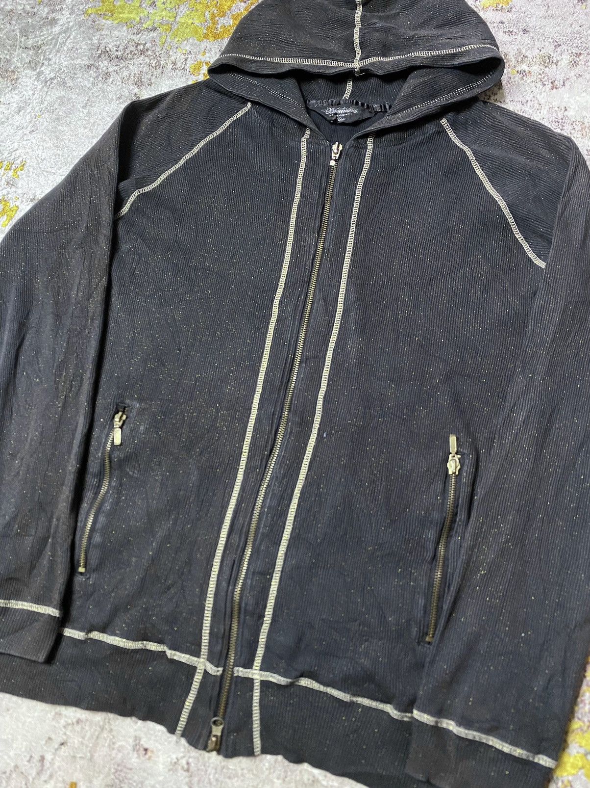 If Six Was Nine × Japanese Brand × Le Grande Bleu (L.G.B.) Japanes Beaumere Glliter Hoodie Ifsix Lgb Style Size US L / EU 52-54 / 3 - 2 Thumbnail