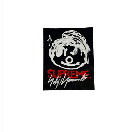 Supreme X Yohji Yamamoto Sancheeto Sticker