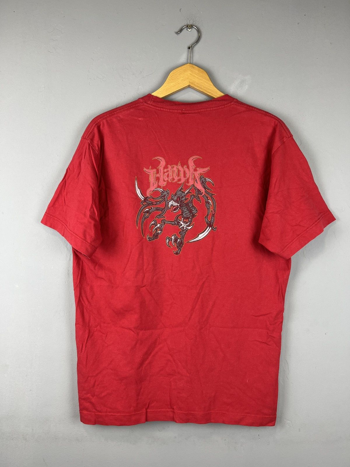 Tony Hawk Vintage HAWK SKATEBOARD 90s tee 2 side print dragon y2k Size US M / EU 48-50 / 2 - 1 Thumbnail