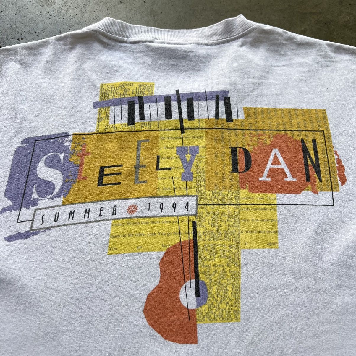 Band Tees VTG 1994 Steely Dan Band Tee Shirt Tour Summer Boddhisatva Size US L / EU 52-54 / 3 - 4 Thumbnail