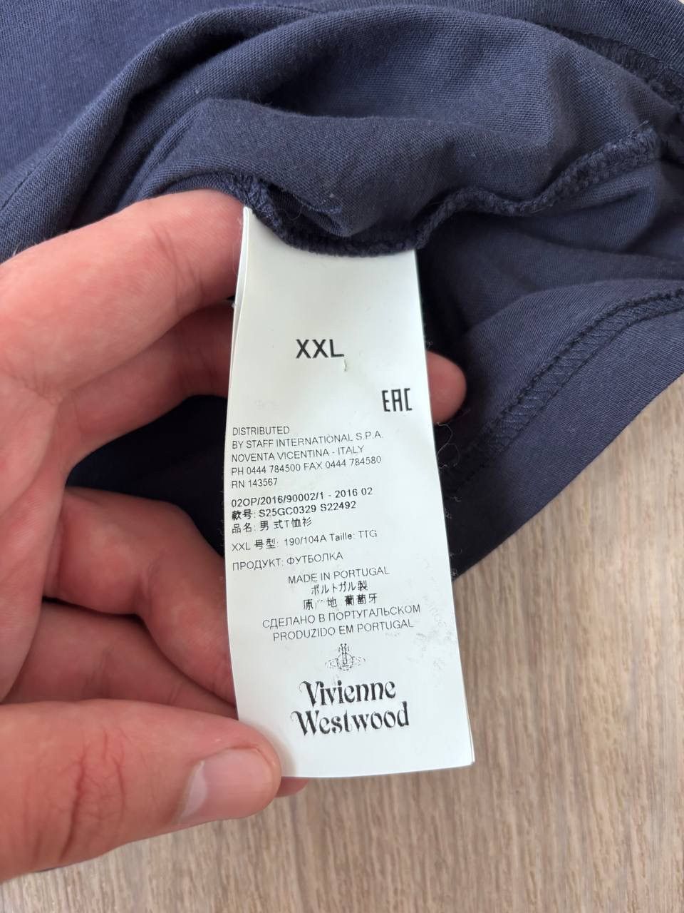 Vivienne Westwood Vivienne Westwood T shirt men’s luxury rare Size US XL / EU 56 / 4 - 4 Thumbnail