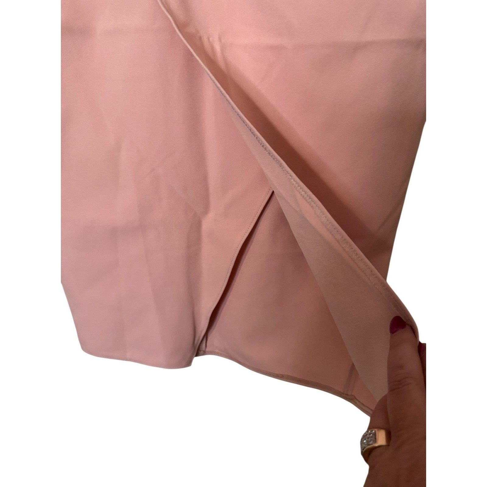 Other Alessia Santi NEW Pink Pencil Skirt Size XS Old Money Size 26" / US 2 / IT 38 - 4 Thumbnail