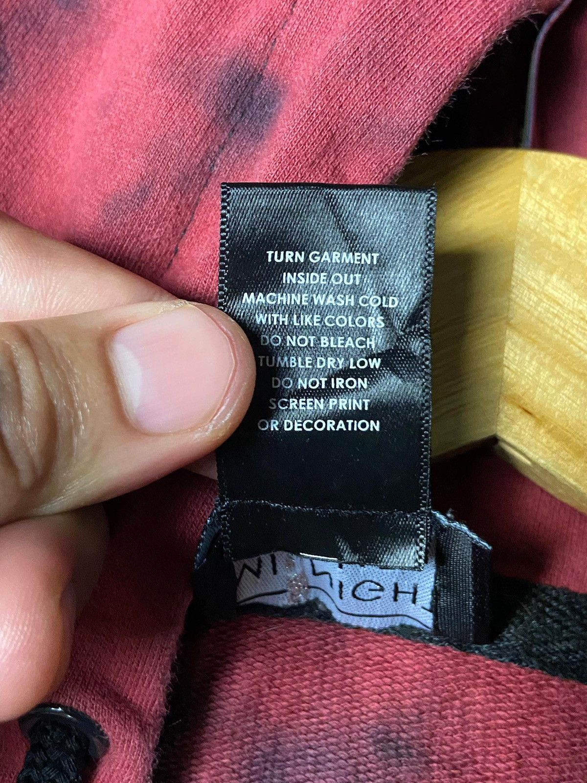 Japanese Brand Midnight Hour Tie Dye Crop Hoodie (162) Size XS / US 0-2 / IT 36-38 - 9 Thumbnail