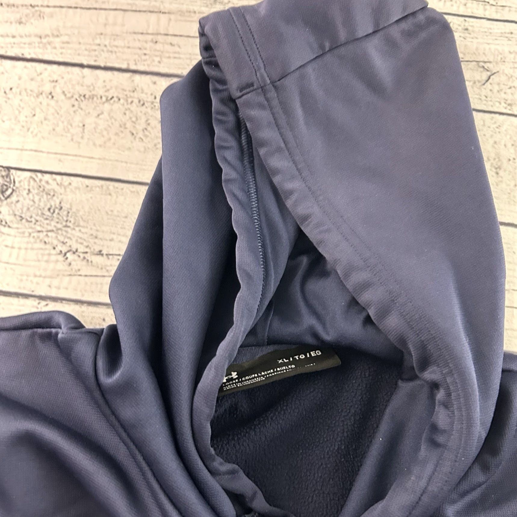 Under Armour Under Armour Pradera Golf Club Hoodie Pullover Sweatshirt Men XL Blue Size US XL / EU 56 / 4 - 5 Thumbnail