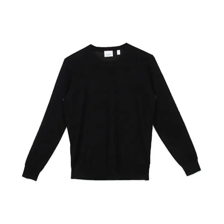 Burberry Burberry Vintage Black Merino Wool Knit Sweater 0079 Size L / US 10 / IT 46 - 1 Thumbnail